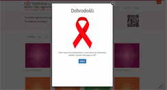 Desktop Screenshot of hivtestiranjebih.com